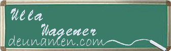 Ulla Wagener Visitenkarte